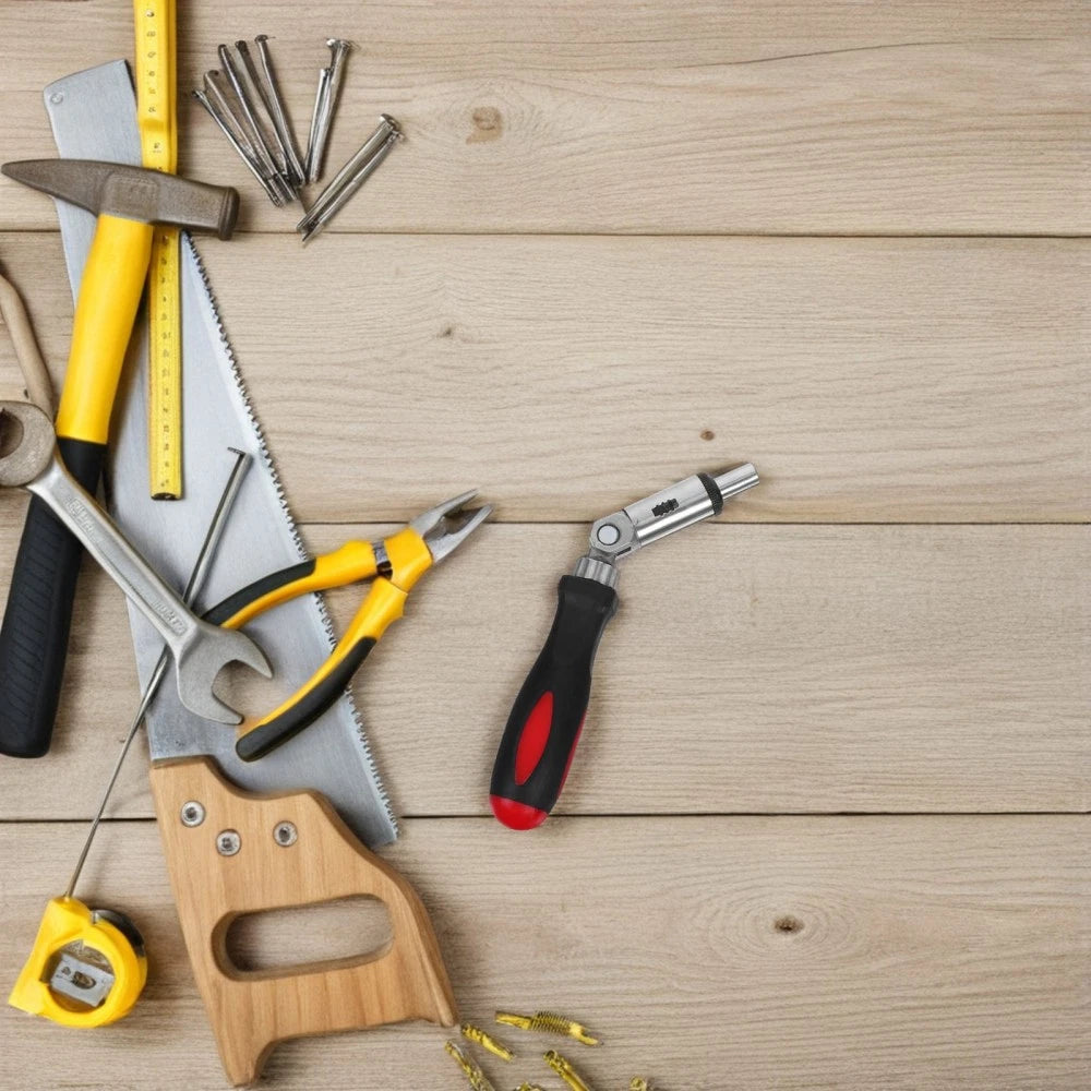 Multifunctional Ratchet Screwdriver Mechanic Tool Set Hexagonal Screwdrivers