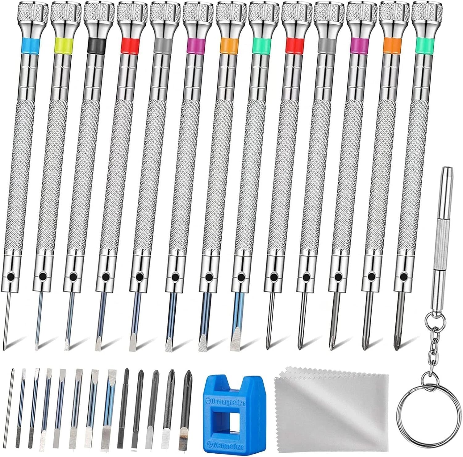 13 Pcs Professional Watch Screwdriver Set Micro Precision Watch Repair Kit
