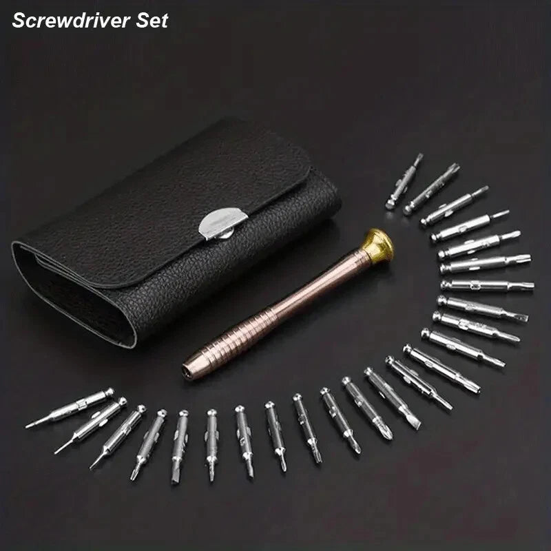 1 Set, Precision Screwdriver Set, 25 In 1 Repair Tool Kit, Small Screwdriver Set