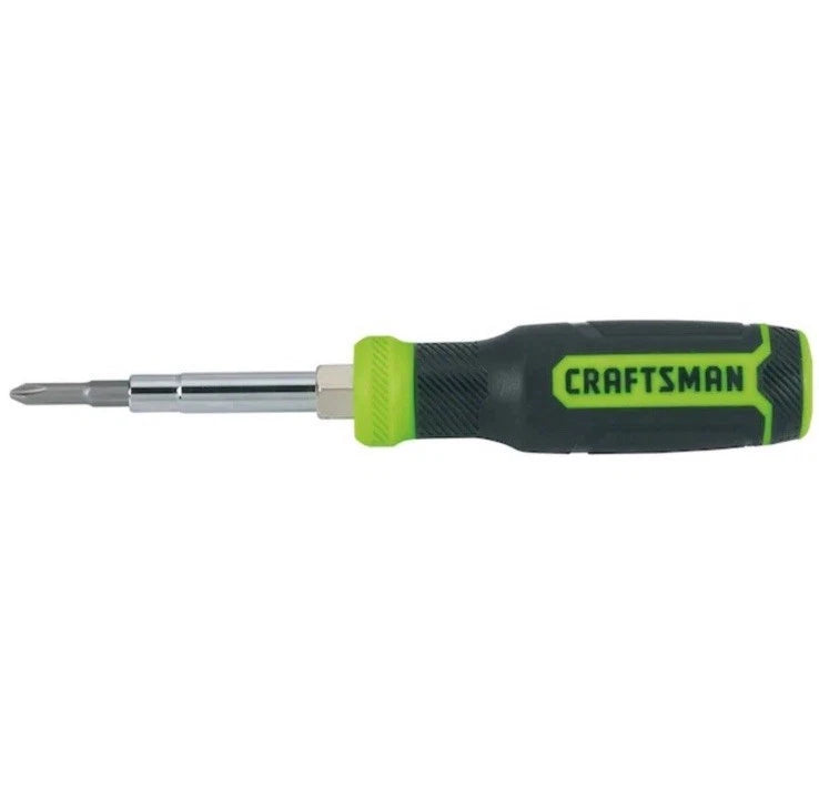 Craftsman HI-VIS 6-Piece Multi-Bit Screwdriver Tool Set CMHT68000NGZ (Lot of 2)