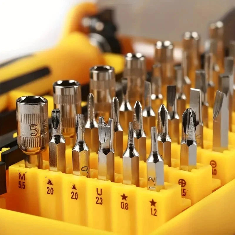 59 in1 Precision Screwdriver Set Magnetic Bits Magnetic Driver Flexible shaft