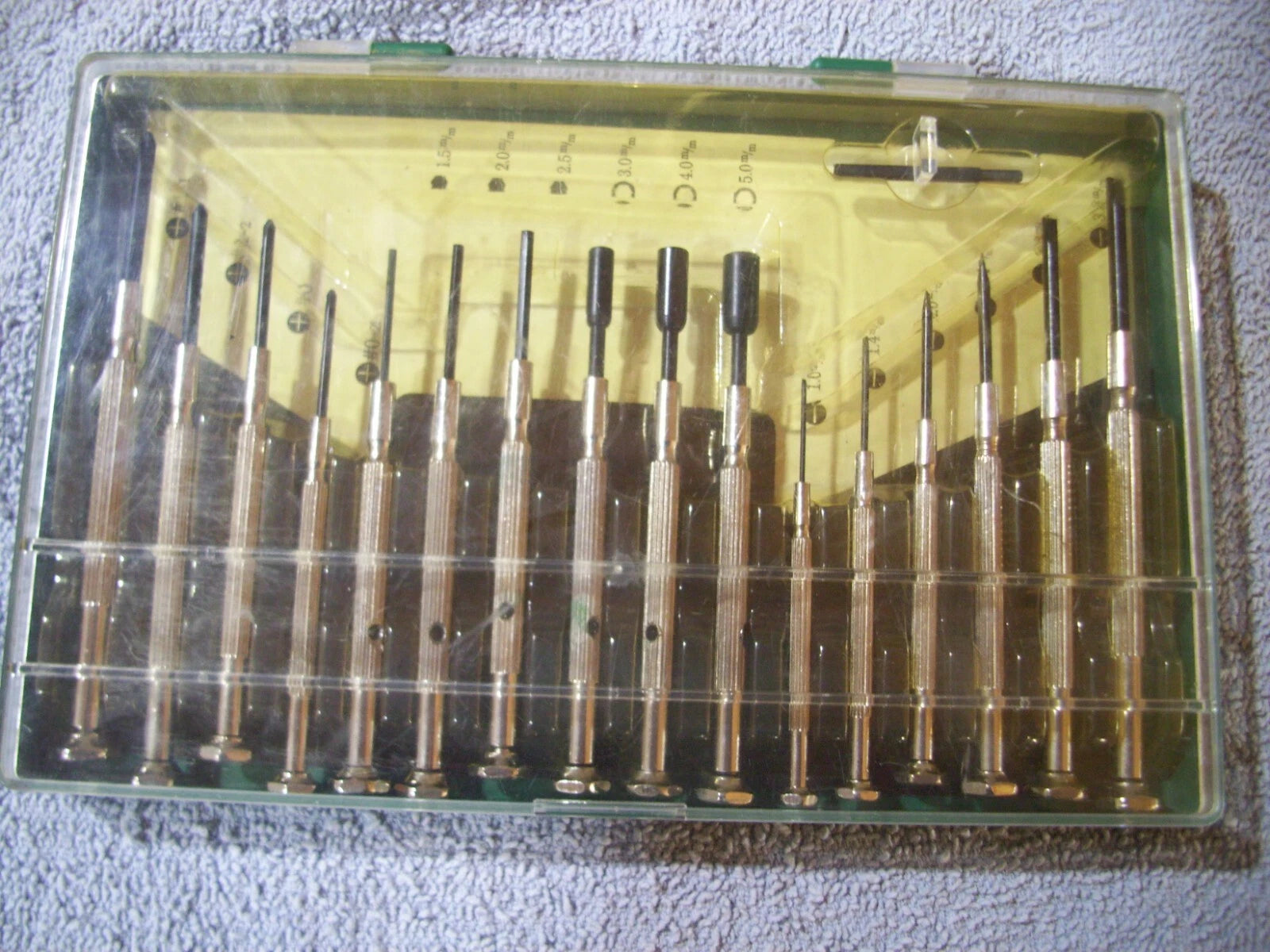 AB Tools 16PC HEX HEAD PRECISION SCREWDRIVERS SET