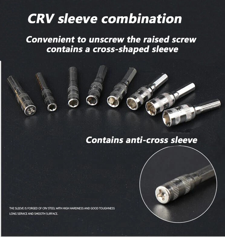 Orange 62 Pieces Precision Screwdriver set Kit Tool Laptop PC phones for clocks