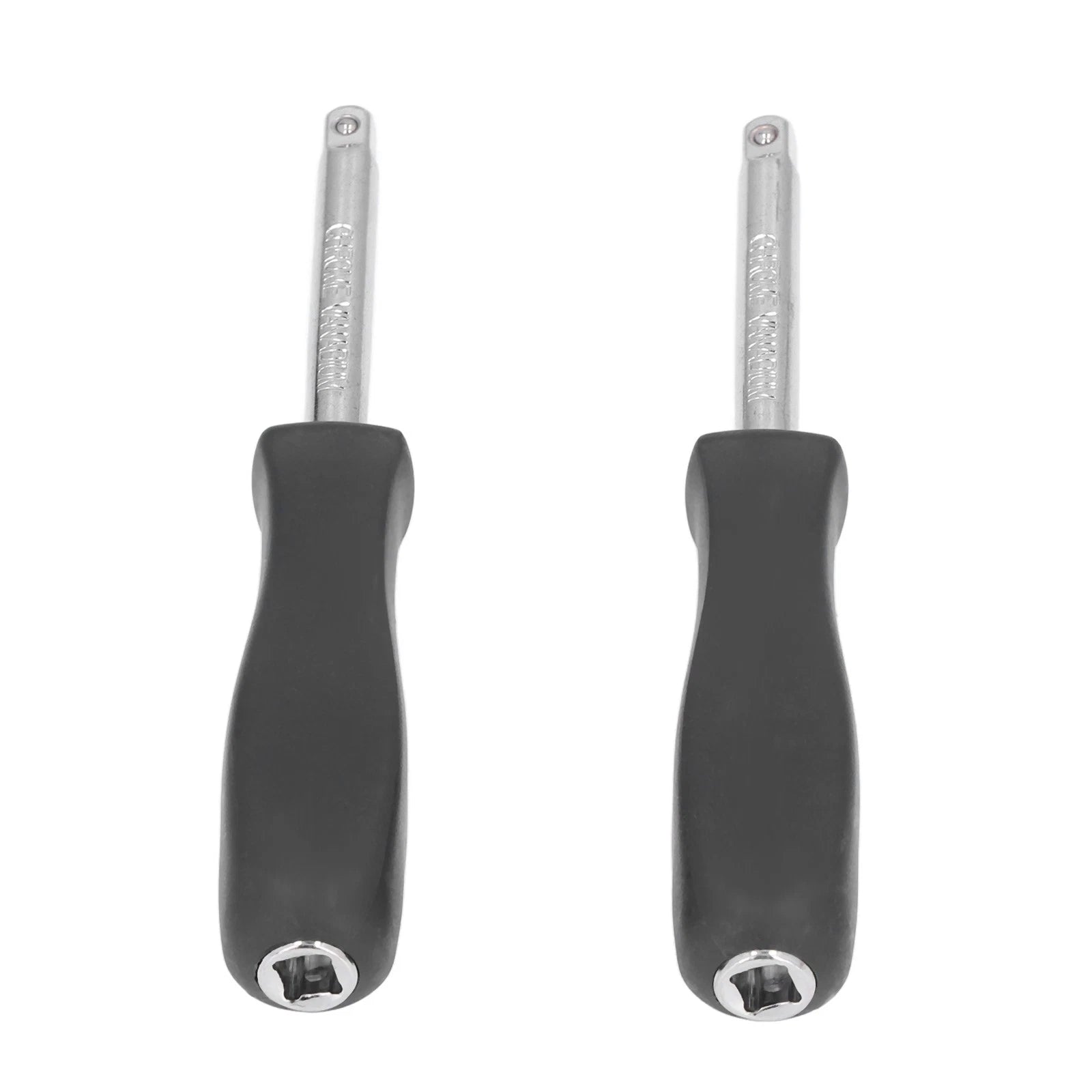 2Pcs Drive Spinner 1/4in Socket Driver Handle Tool Set Kit For Repair