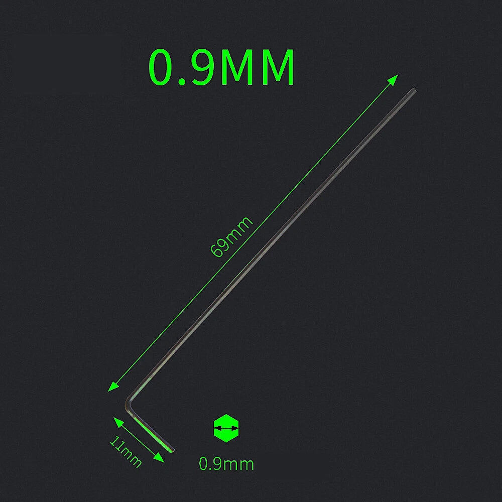 L-type Non-Magnetic Screwdriver Allen Key Ball End Head S2 Hex Wrench Auto Tools