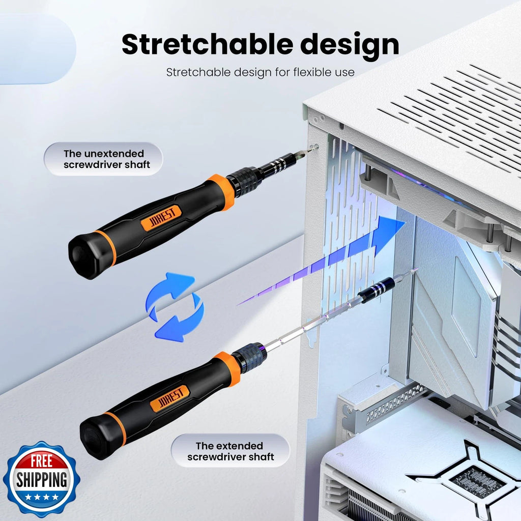 JOREST 152 in 1 Precision Screwdriver Set, Tool Gifts for Men, Magnetic Tool