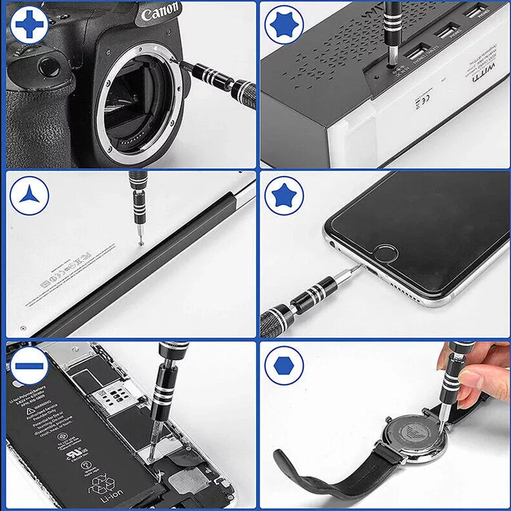 115 in 1 Precision Screwdriver Set Repair Tool Kit For Laptop Computer PC Phone