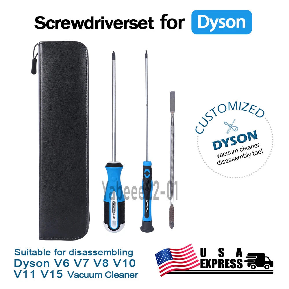 Screwdriver Set for Dyson V11/V10/V8/V7/V6 Vacuum Cleaner Disassembly Tool