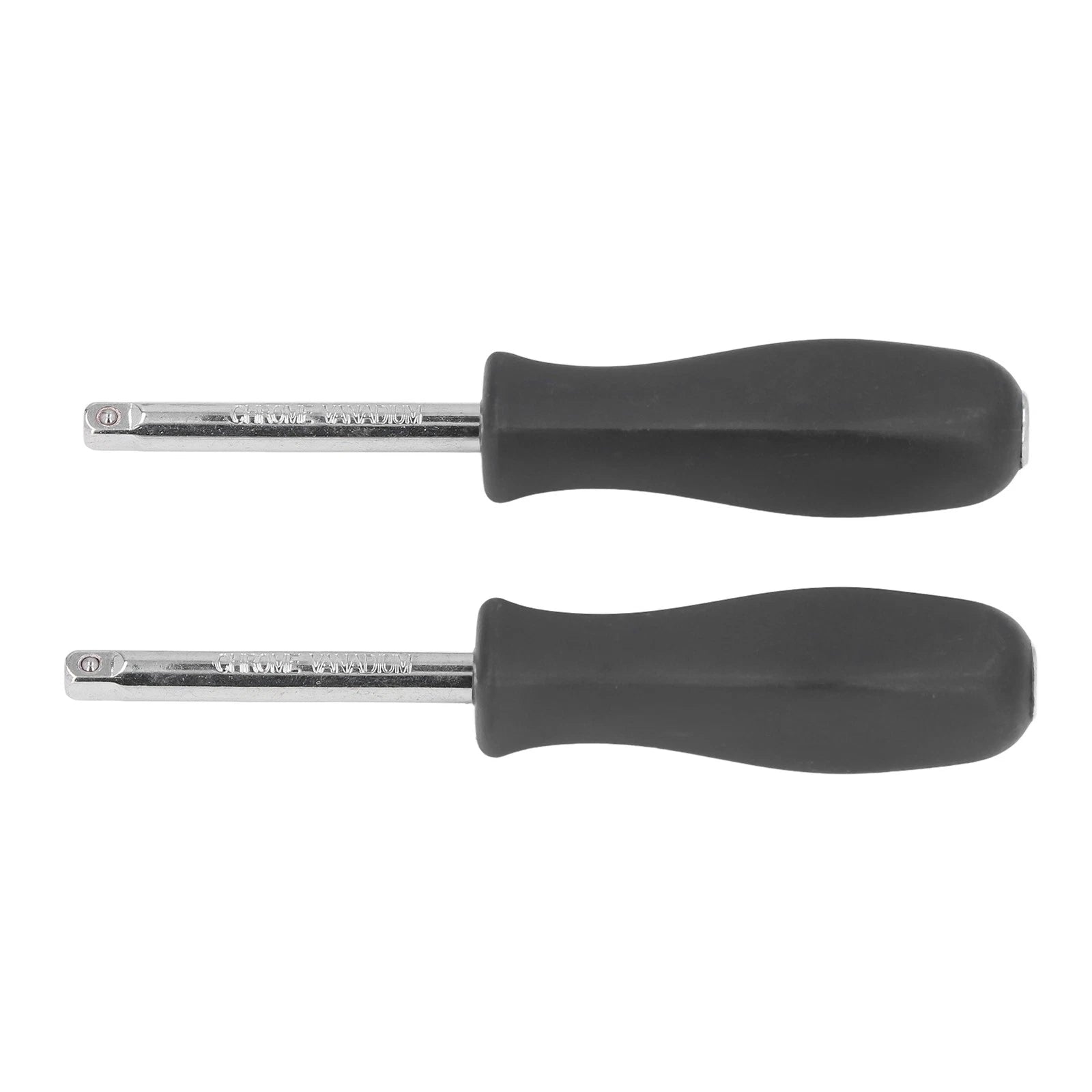 2Pcs Drive Spinner 1/4in Socket Driver Handle Tool Set Kit For Repair