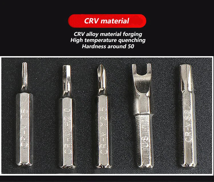 Orange 62 Pieces Precision Screwdriver set Kit Tool Laptop PC phones for clocks