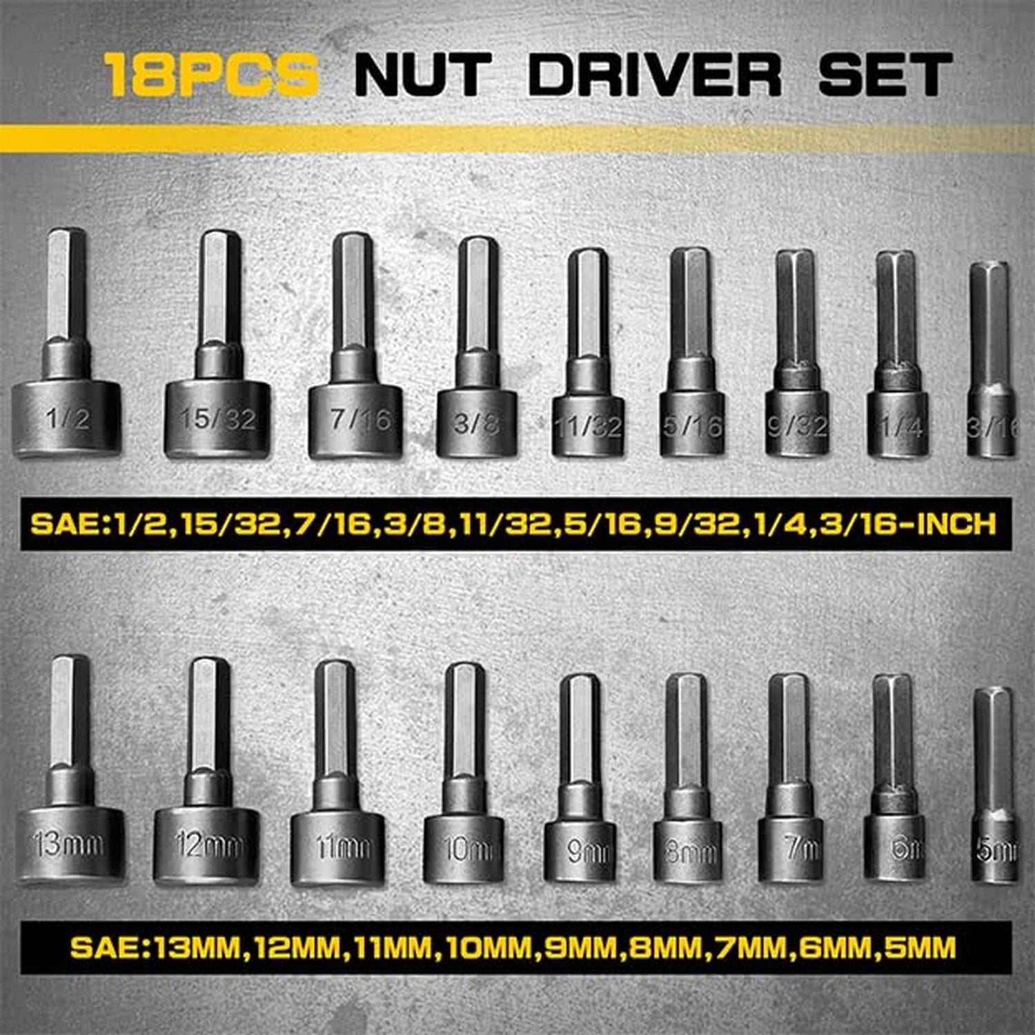 131-Piece Magnetic Screwdriver Set with Plastic Ranking, Includes Precision s...