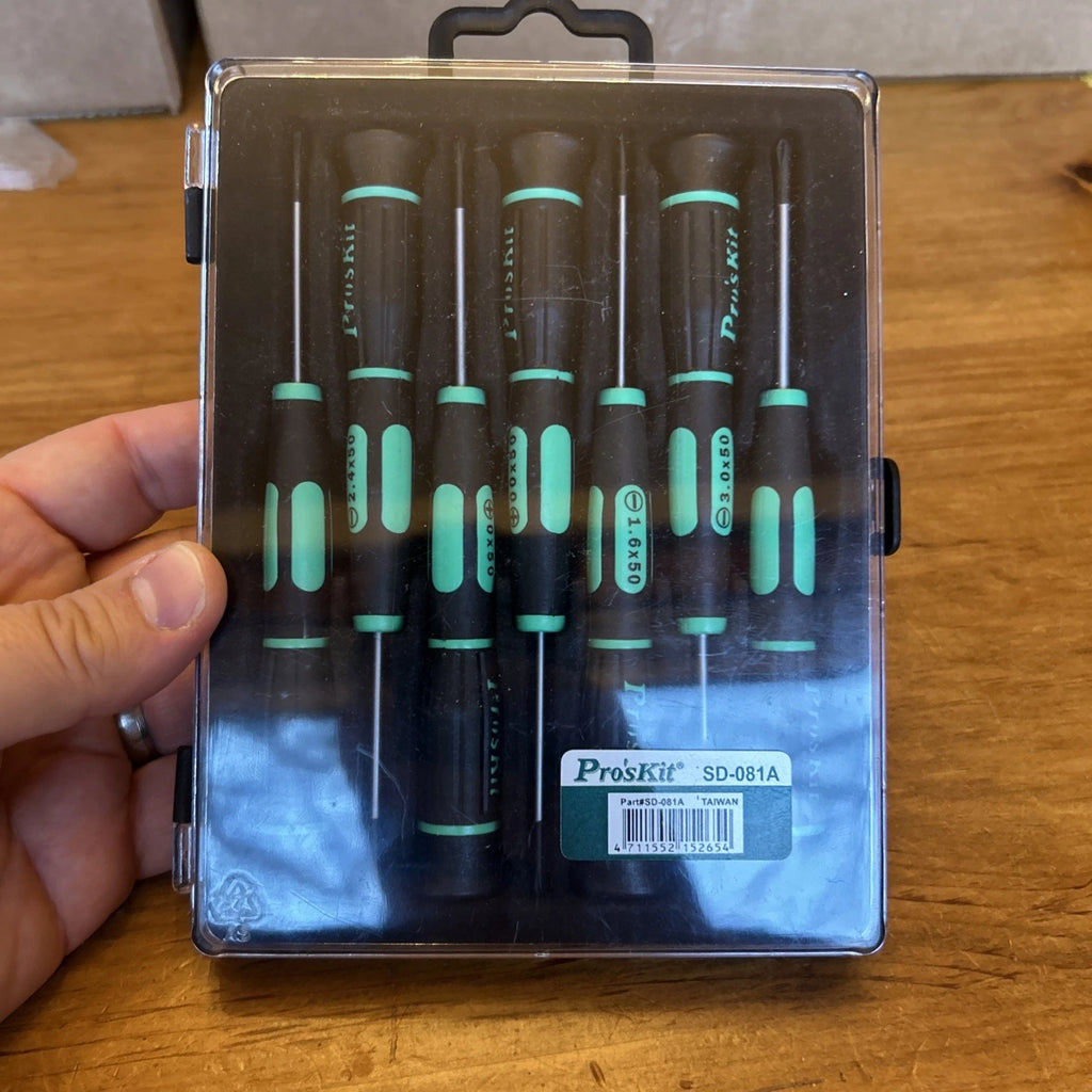 Screwdriver Flat and Phillips 7piece Set