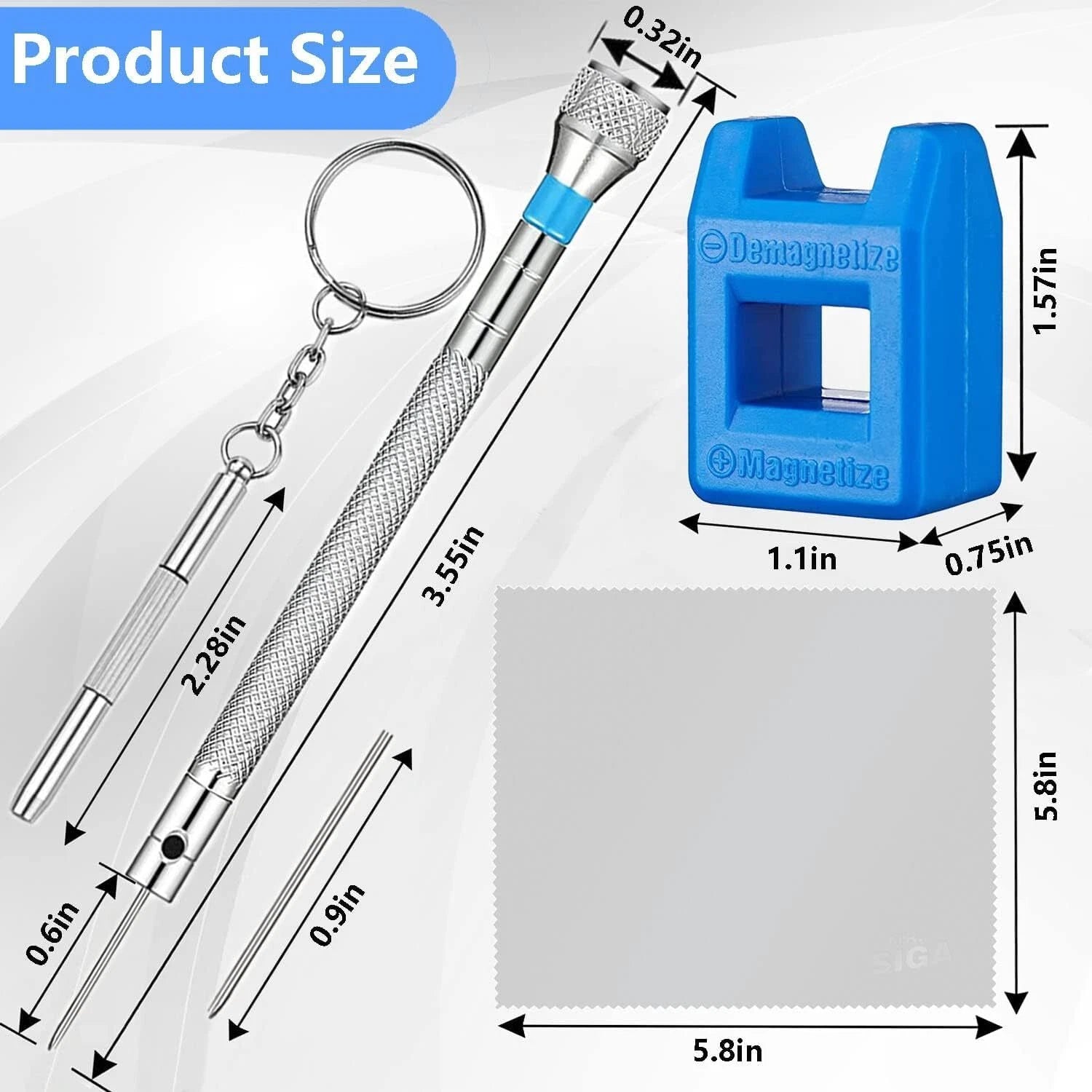 13 Pcs Professional Watch Screwdriver Set Micro Precision Watch Repair Kit