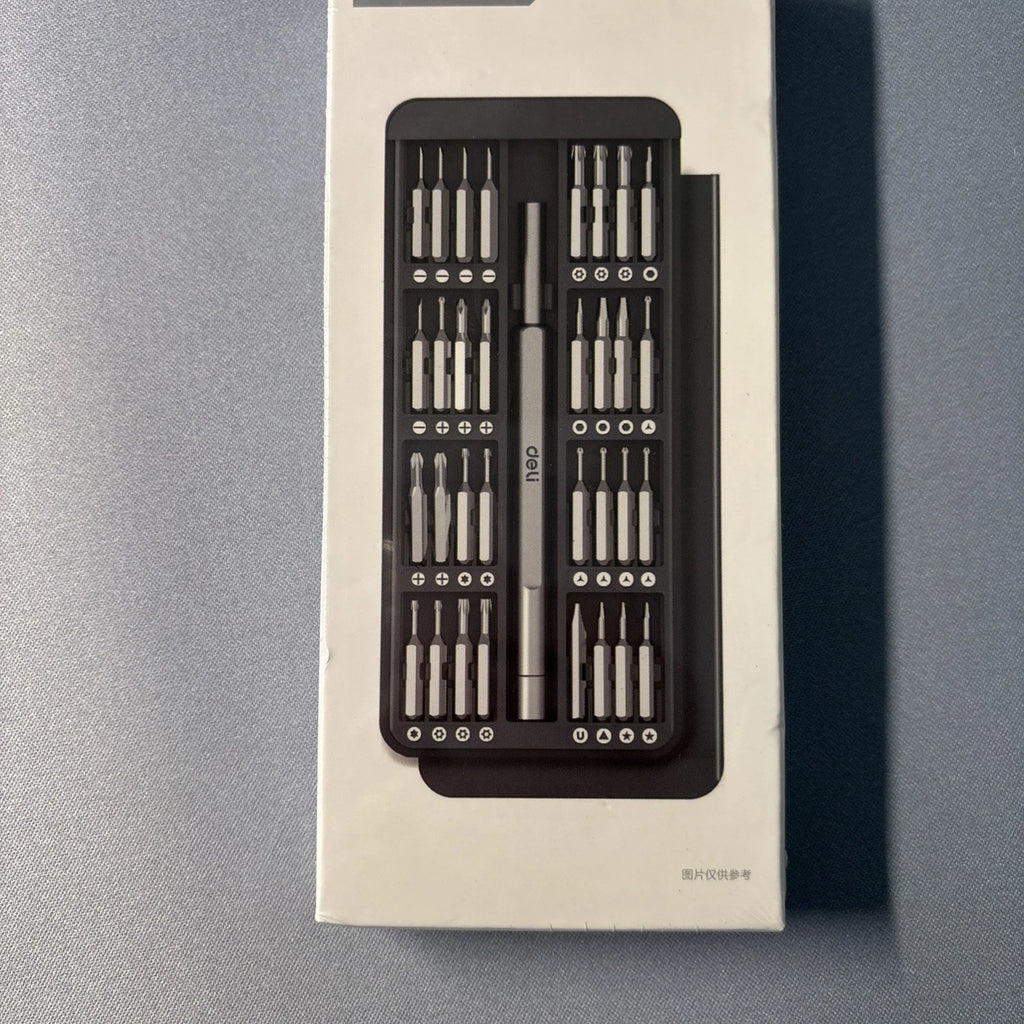 Deli 33-in-1 Precision Screwdriver Set for Laptop Phone Repair Toolkit