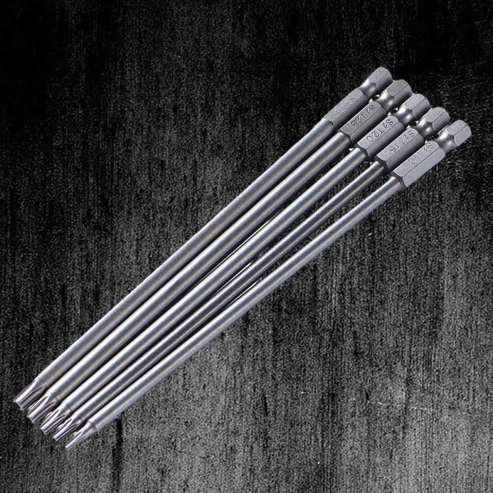 5 Pcs Tool Impact Nut Driver Set Screw Star Screwdriver Bits