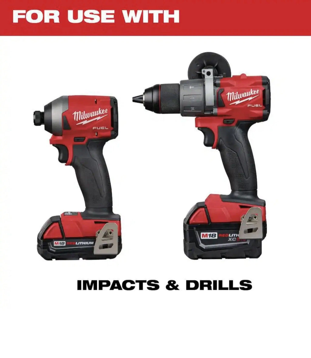 Milwaukee SHOCKWAVE Impact Duty 3/8" Socket Adapter 1/4" Shank Bulk 4 Pack