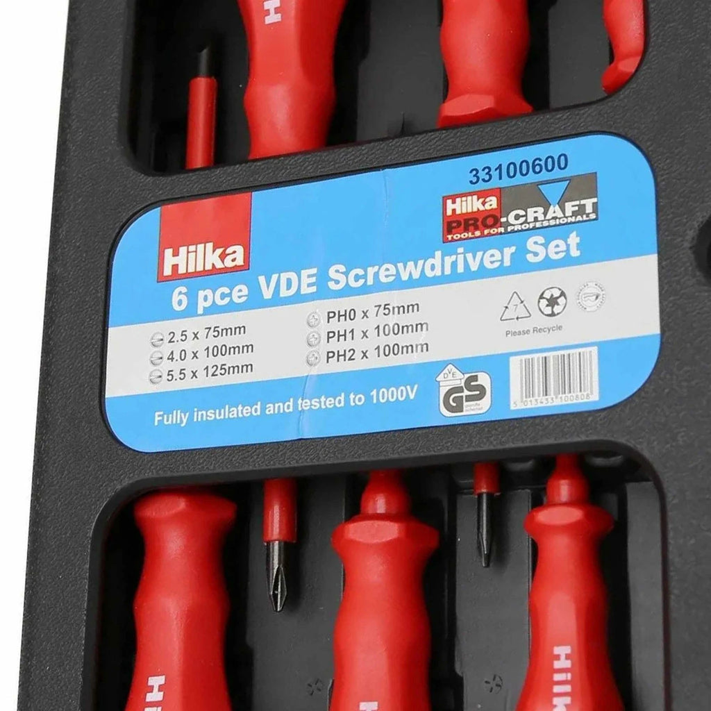 Isolati Set Cacciaviti VDE GS a Taglio Philips Elettrico Screwdrivers 1000v