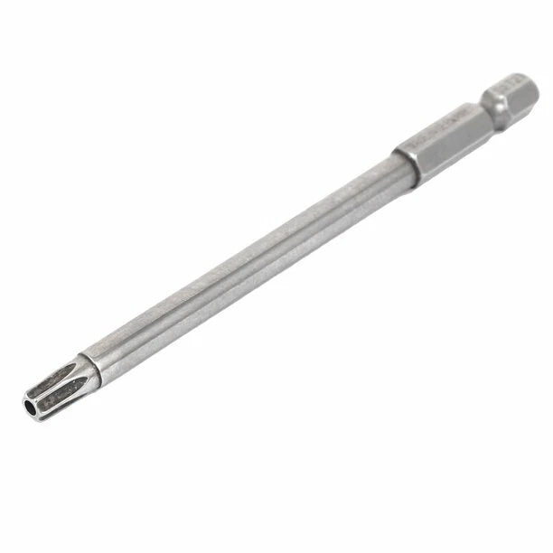 2x T30 4" Torx Screwdriver Bit Set Hex Security Magnetic Head 100MM Extra Long