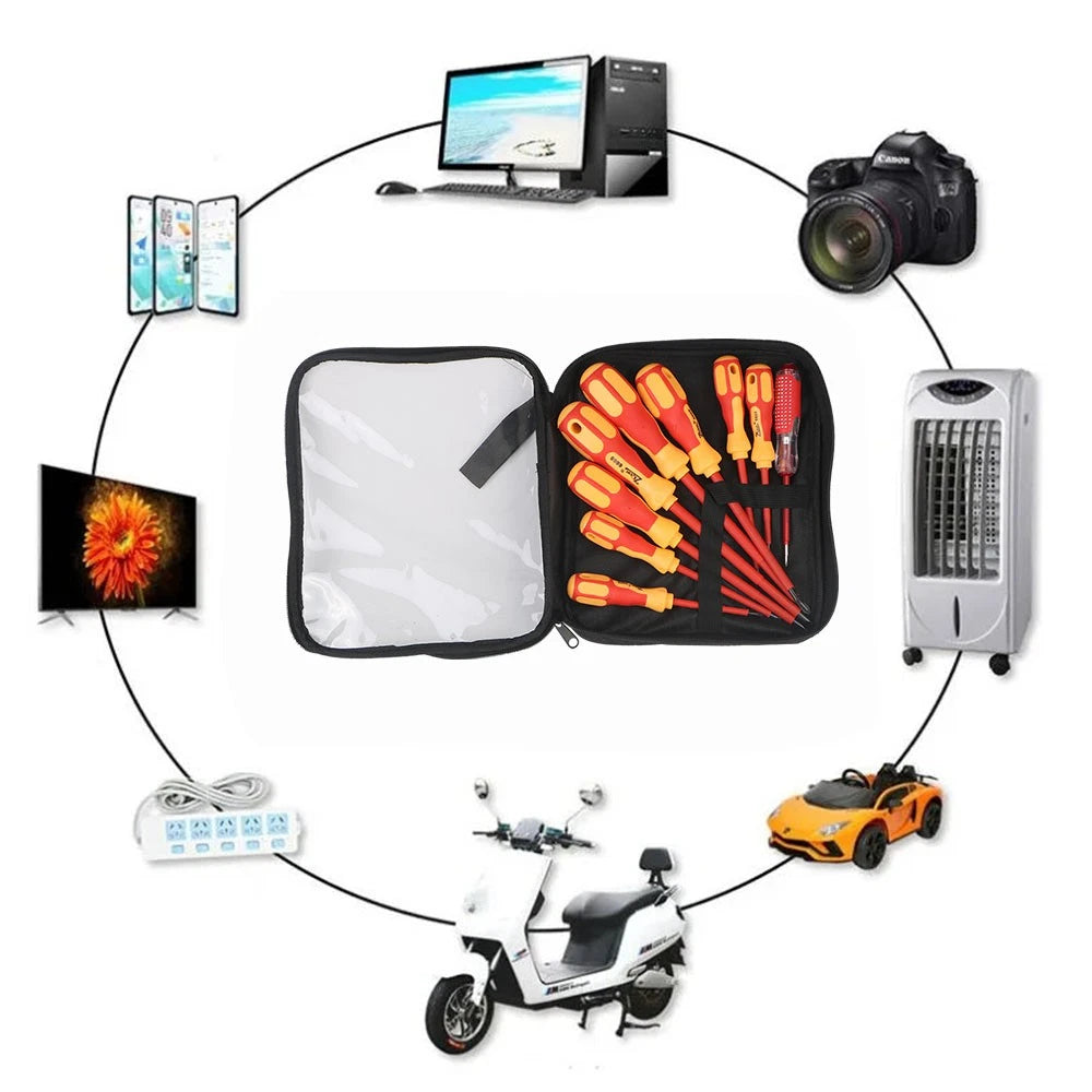 Insulated Phillips Slotted Bits Electrician Magnetic Screwdriver Screwdriver Set