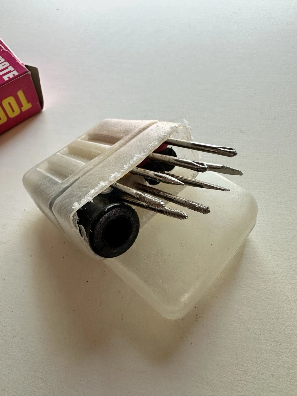 Vintage 10 In 1 all purpose Tool mate screwdriver set in case by JUSTEN