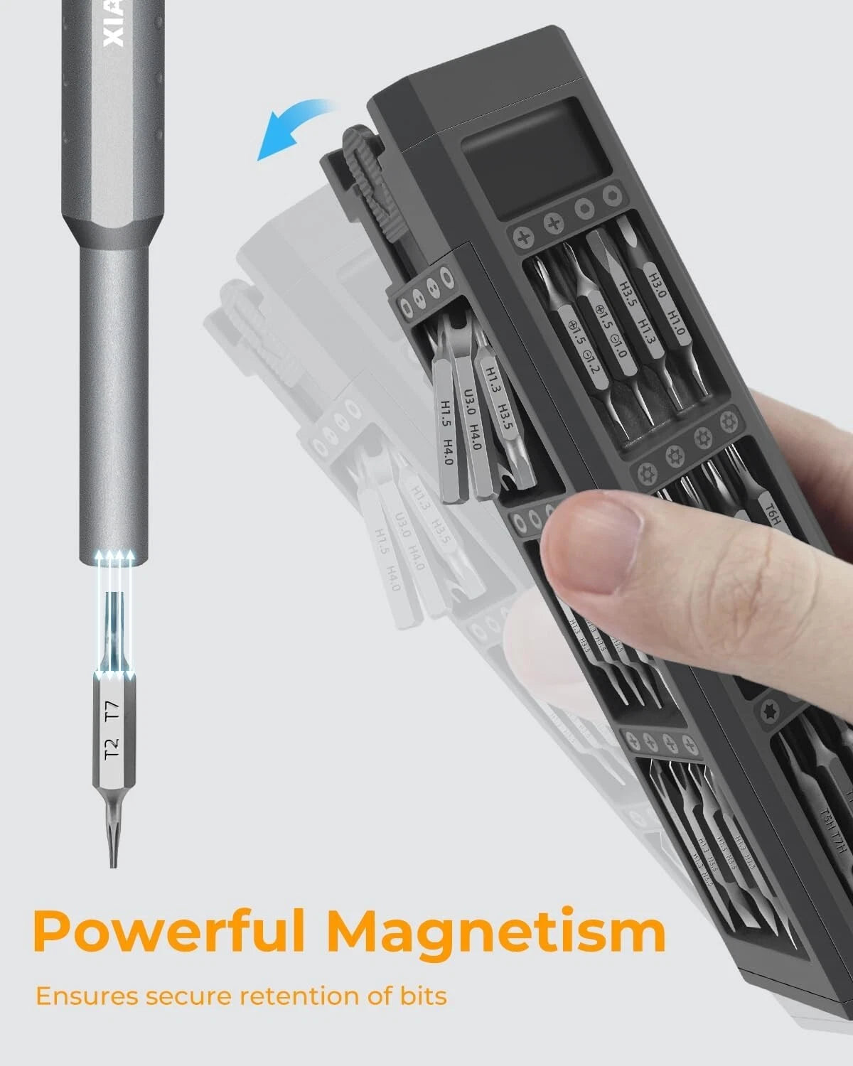 Multi-Bit Screwdriver Set - 71 in 1 Tool Kit for Phones, Watches, & Electronics