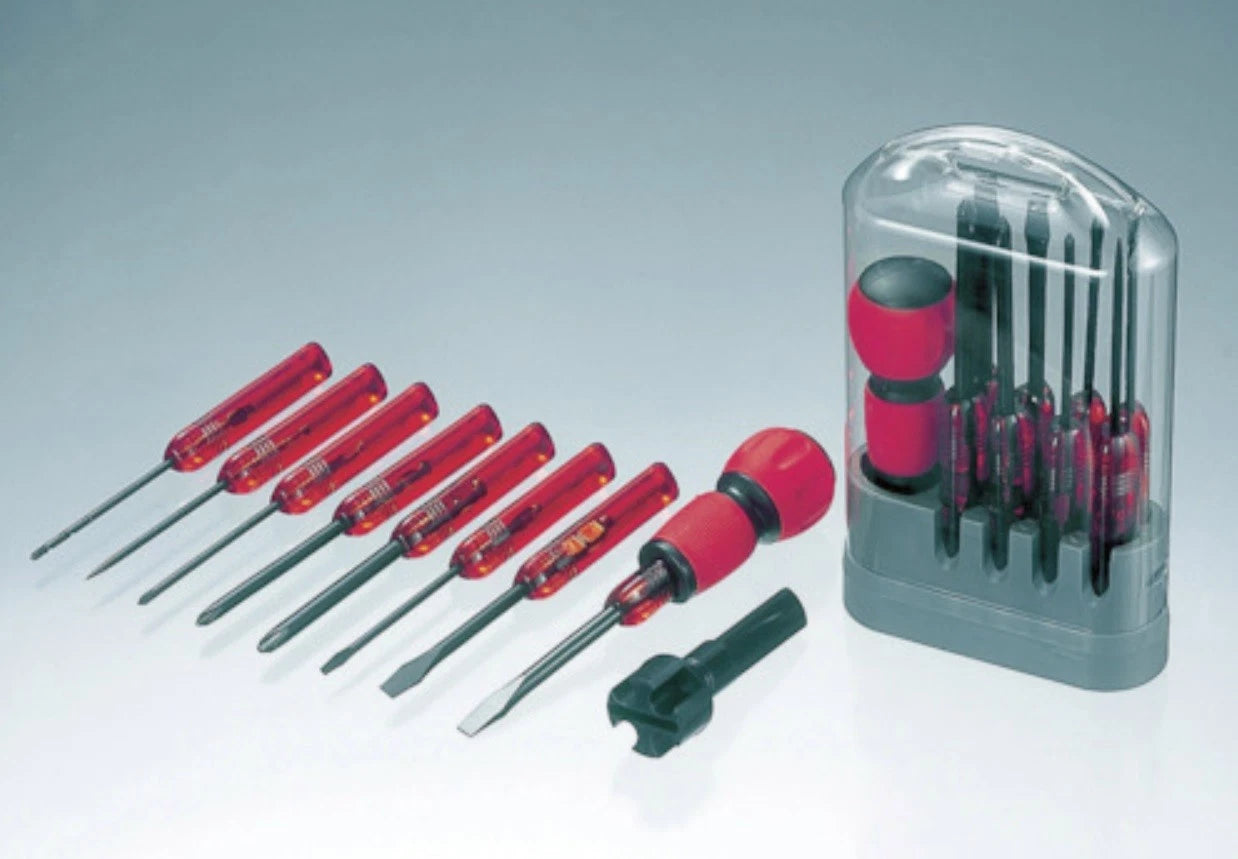 TRUSCO  HOME SCREWDRIVER SET WITH GRIP  TDD-8S