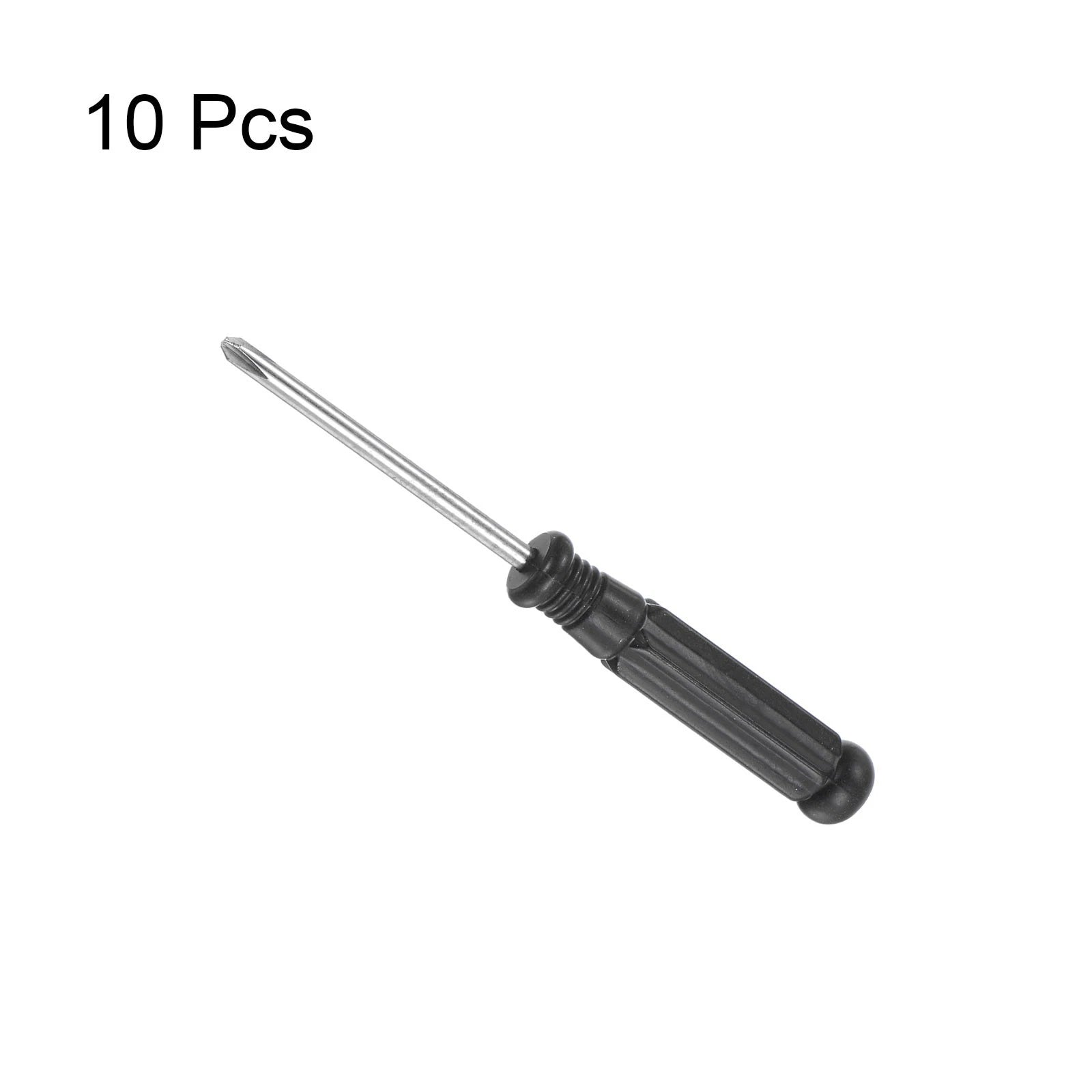 10Pcs 3.0mm Mini Phillips Screwdriver with Black Handle for Small Appliances