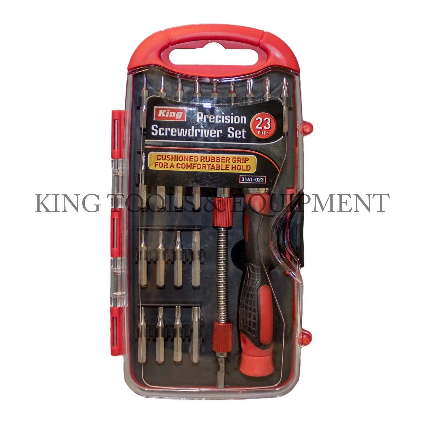 KING 23 PC Precision Screwdriver & Bits Set, Flexible Bar, Phone Computer Repair