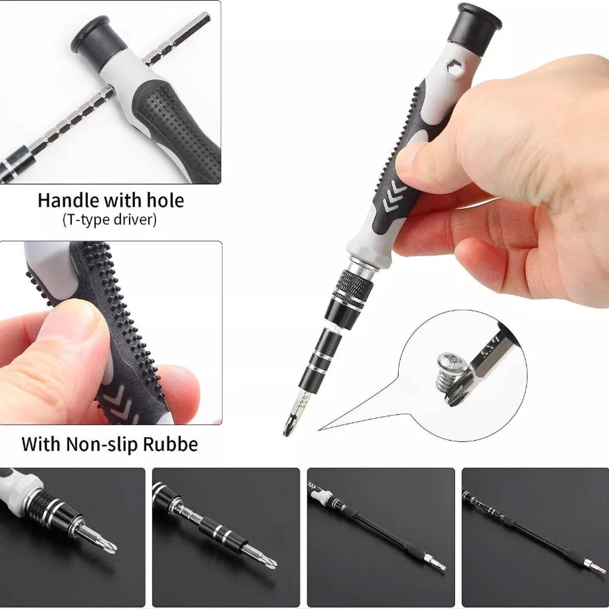 115 in 1 Precision Screwdriver Set Repair Tool Kit For Laptop Computer PC Phone
