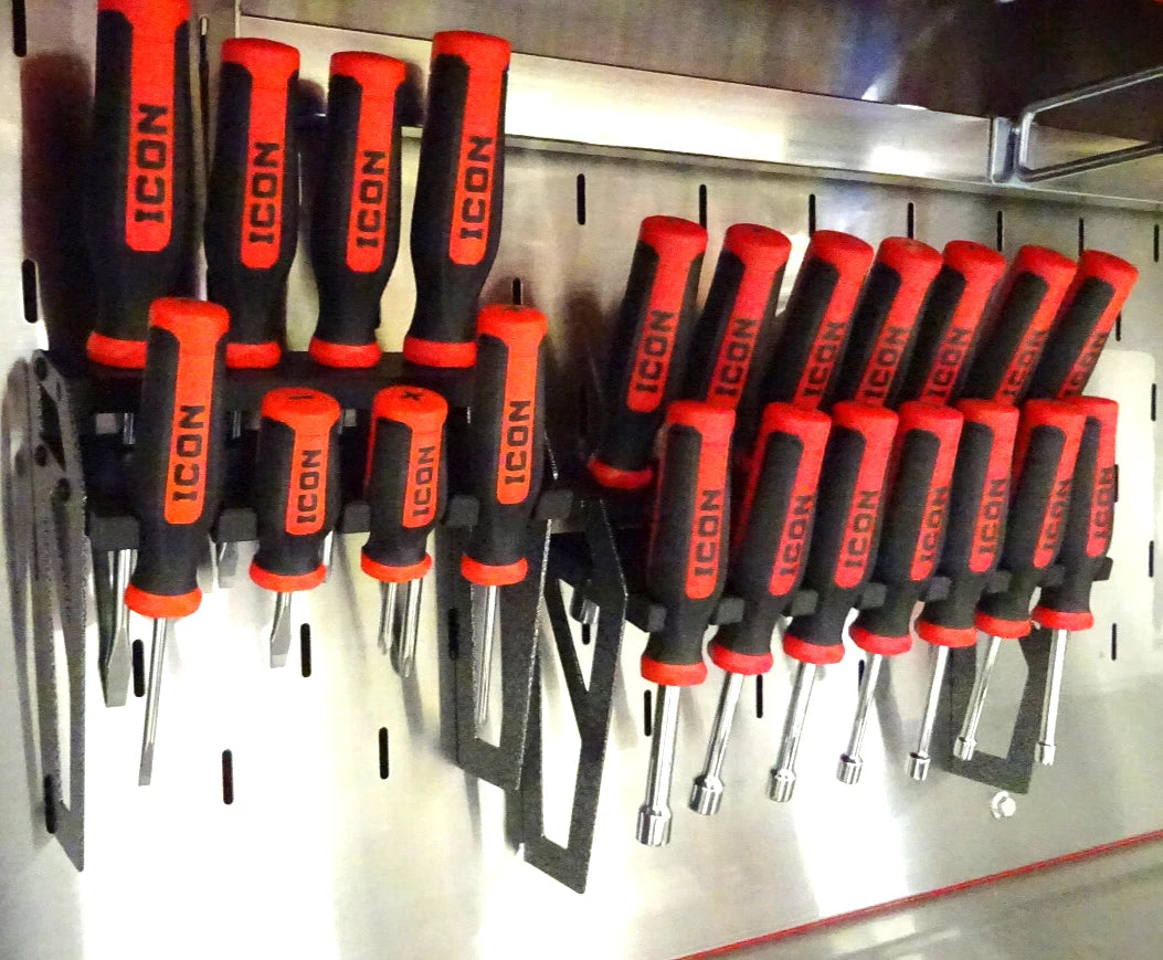 US General Icon hutch mount Organizer holder for ICON Nut Driver set tool box