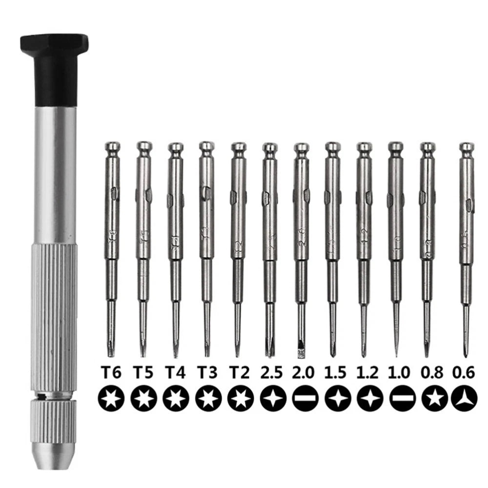 Screwdriver Set Hand Tool Sets Screwdrivers Precision Repair 13 in