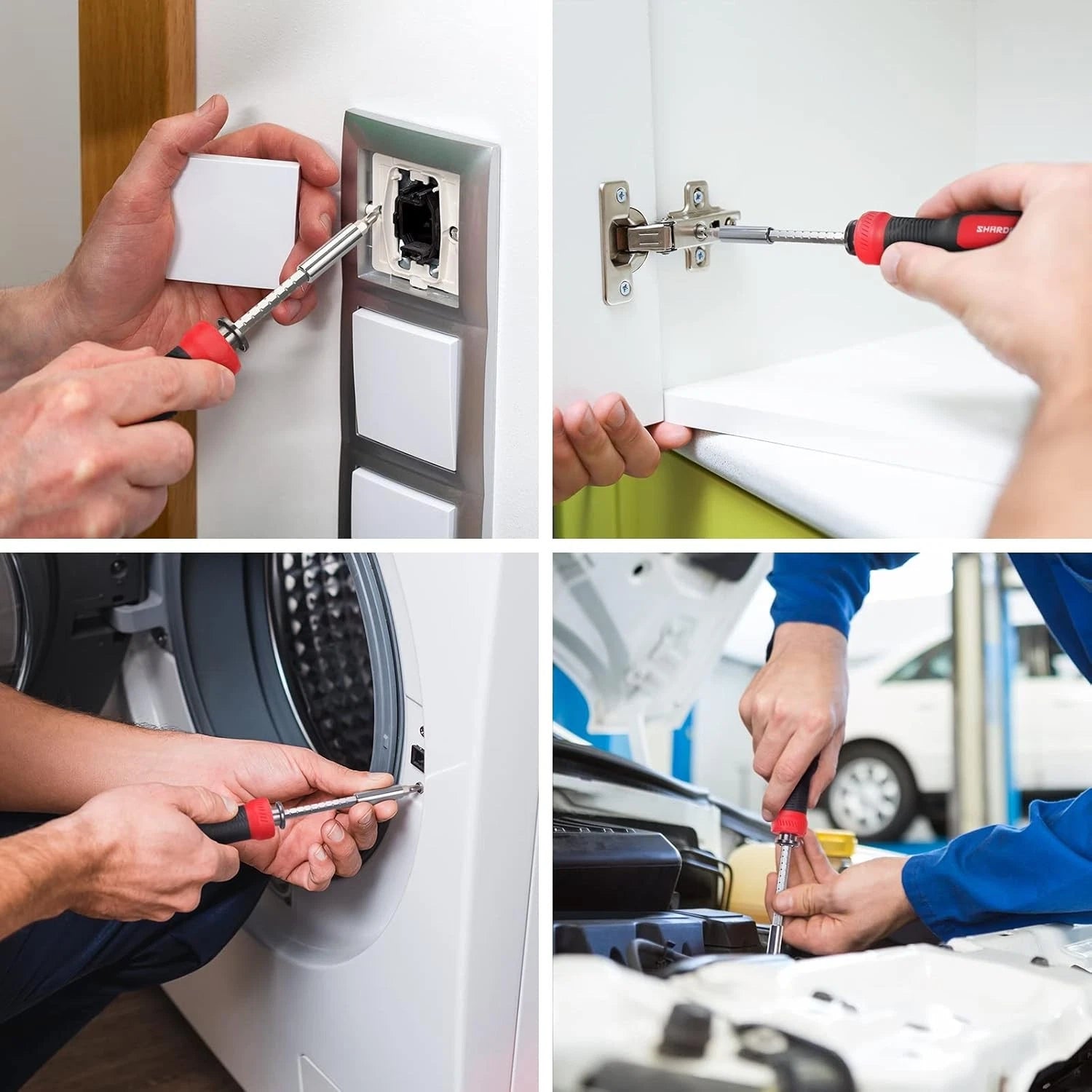 Multi Screwdriver 13-in-1 Screw Driver Adjustable Screwdriver Set Multitool A...