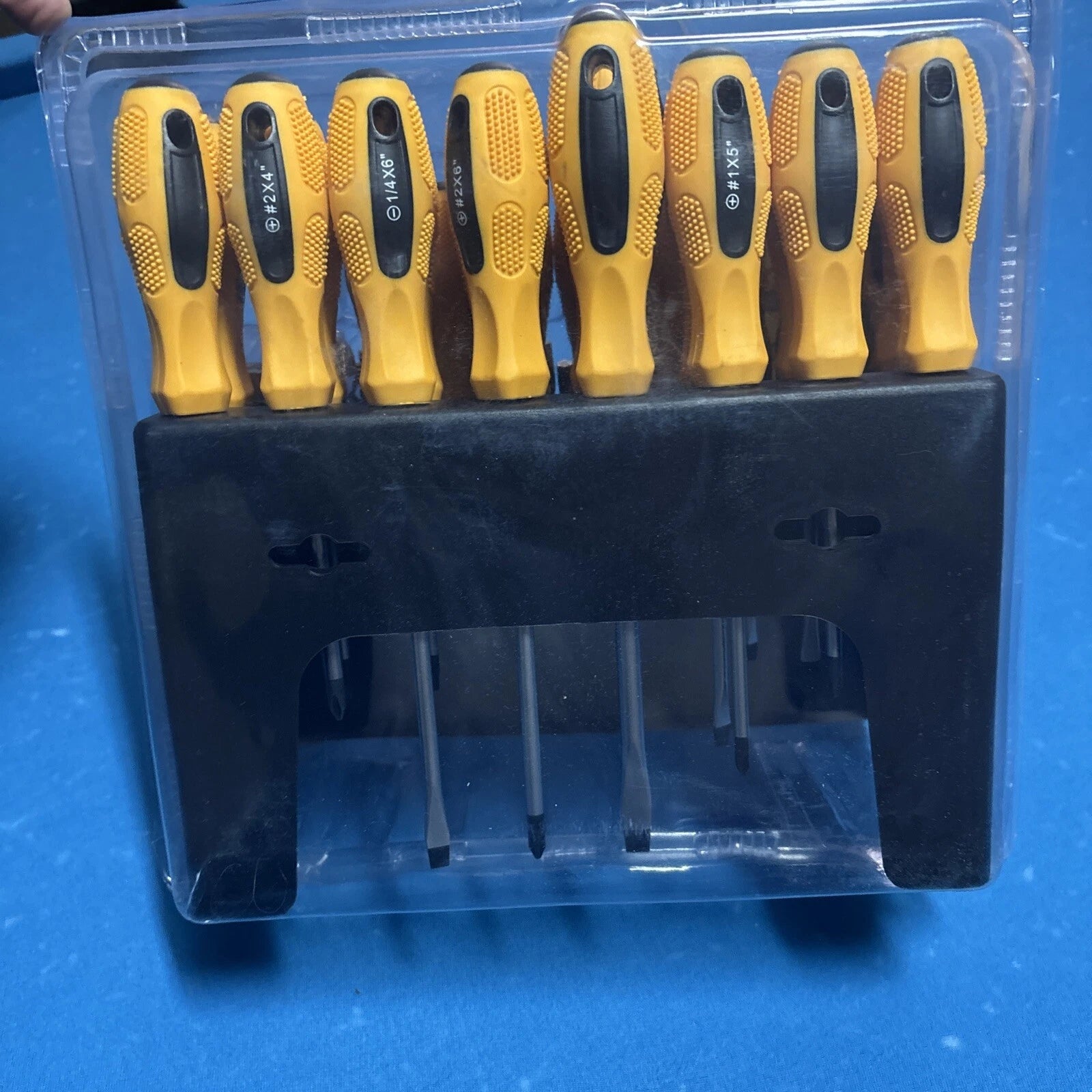 Olympia Tools 124 Piece Chrome-Vanadium Screwdriver Set, Slotted & Philips  More