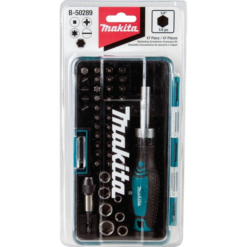 Ratchet and Bit Set (47-Piece)