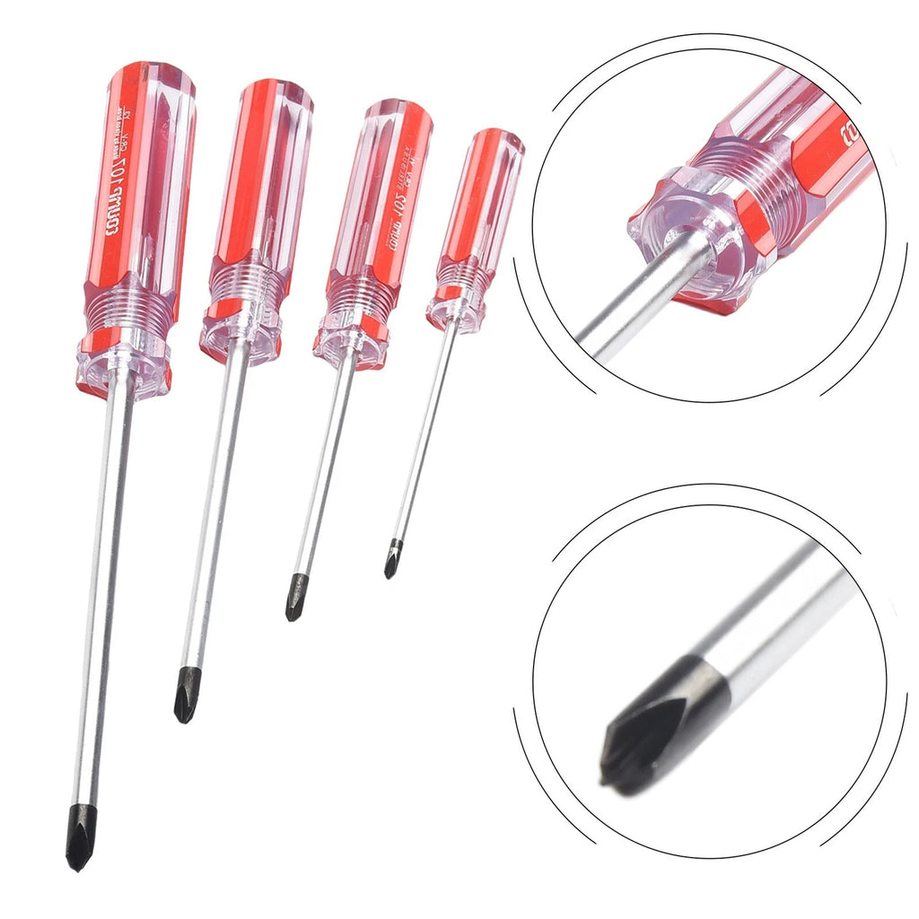 Y shaped Screwdriver Set with Precision Tip and Strong Magnetic (4pcs)
