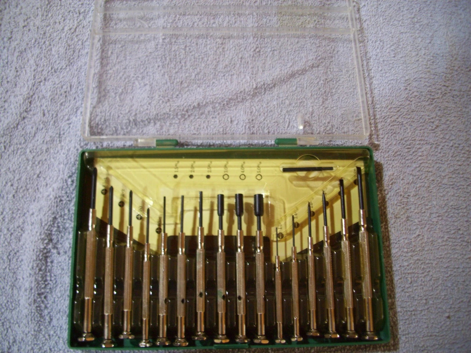AB Tools 16PC HEX HEAD PRECISION SCREWDRIVERS SET
