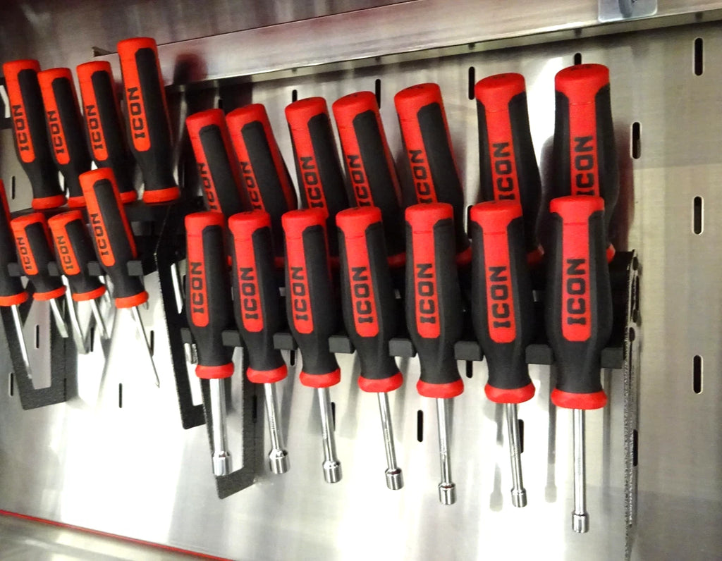 US General Icon hutch mount Organizer holder for ICON Nut Driver set tool box