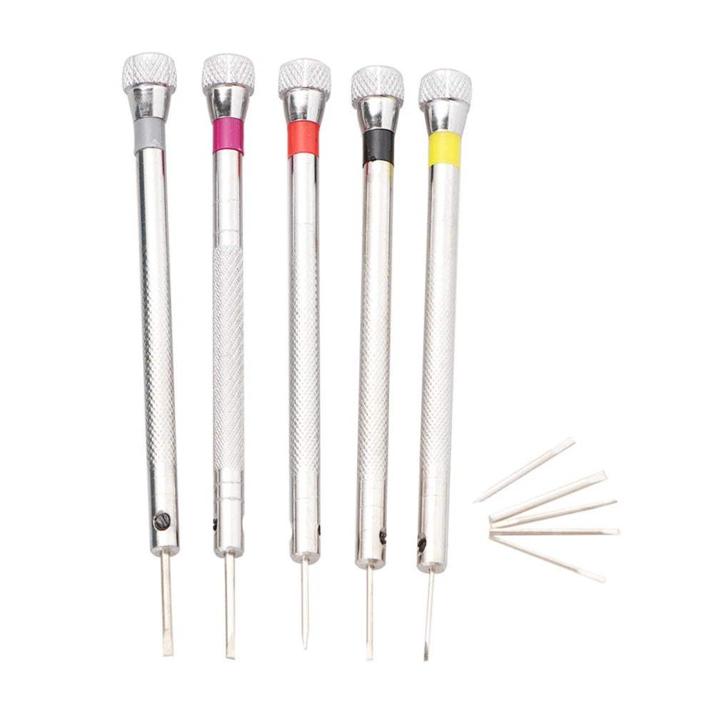 5 Pcs Small Screwdriver Set Glasses Repairing Tool Kit Sunglasses