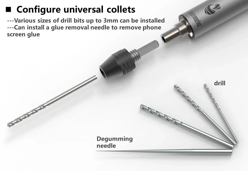 3.6V Electric Screwdriver Rechargeable Screwdriver Set with LED Light 3 Torque