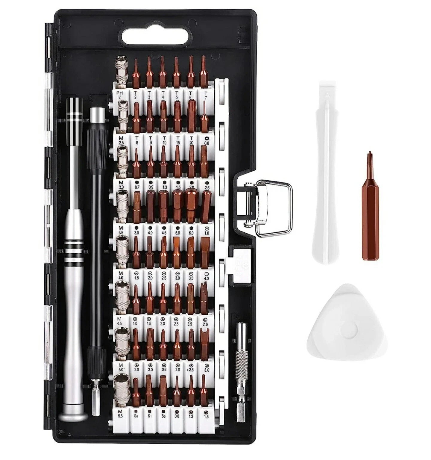 Syntus Precision Screwdriver Set 63 in 1 with 57 Bits Screwdriver Kit Magnetic