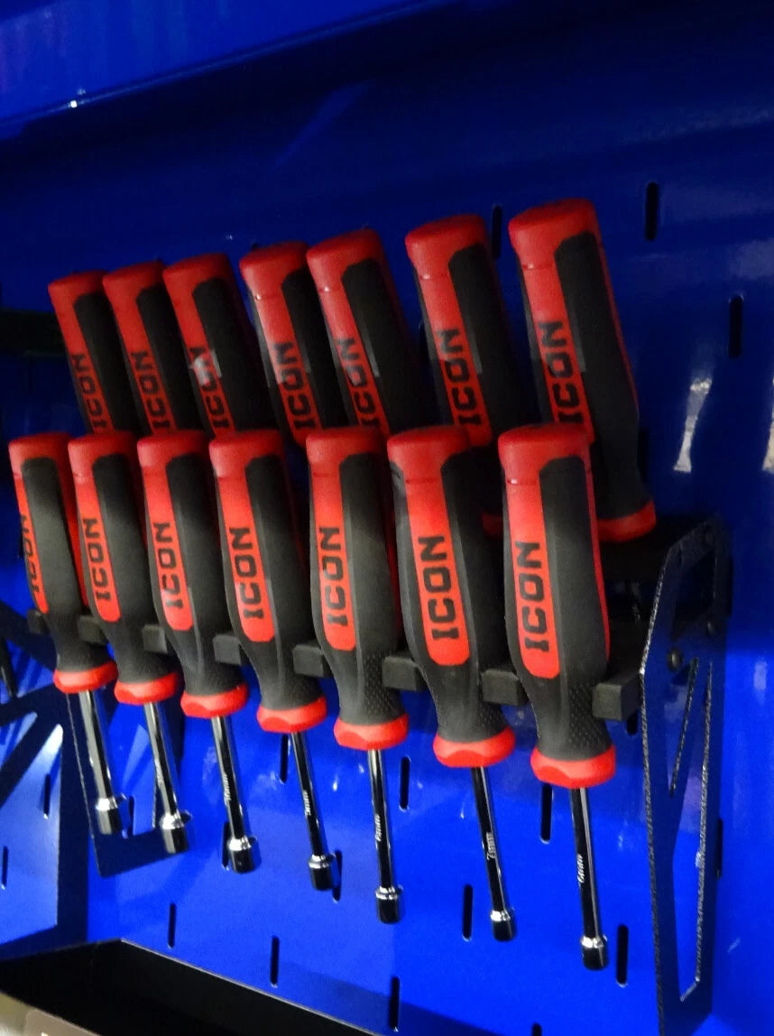 US General Icon hutch mount Organizer holder for ICON Nut Driver set tool box