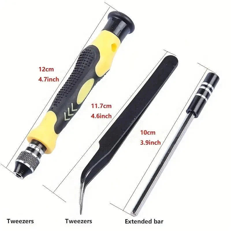 59 in1 Precision Screwdriver Set Magnetic Bits Magnetic Driver Flexible shaft