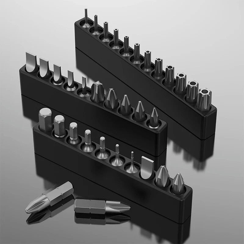 Short Batch Head Screwdriver Magnetic High Hardness S2 Alloy Steel Screw Driver