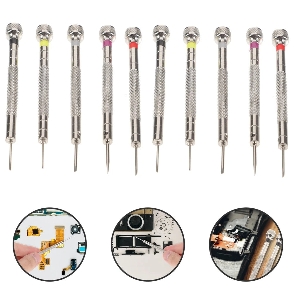 Flat Screwdriver Set Glasses Repairing Screwdrivers Eye Kit Eyeglass