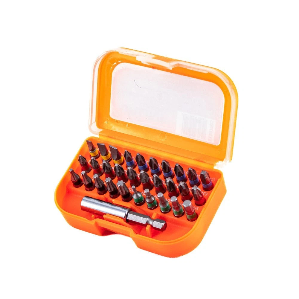 Vaunt 31 Piece Essentials Screwdriver Bit Set Slot Phillips Pozi Torx- E1307005