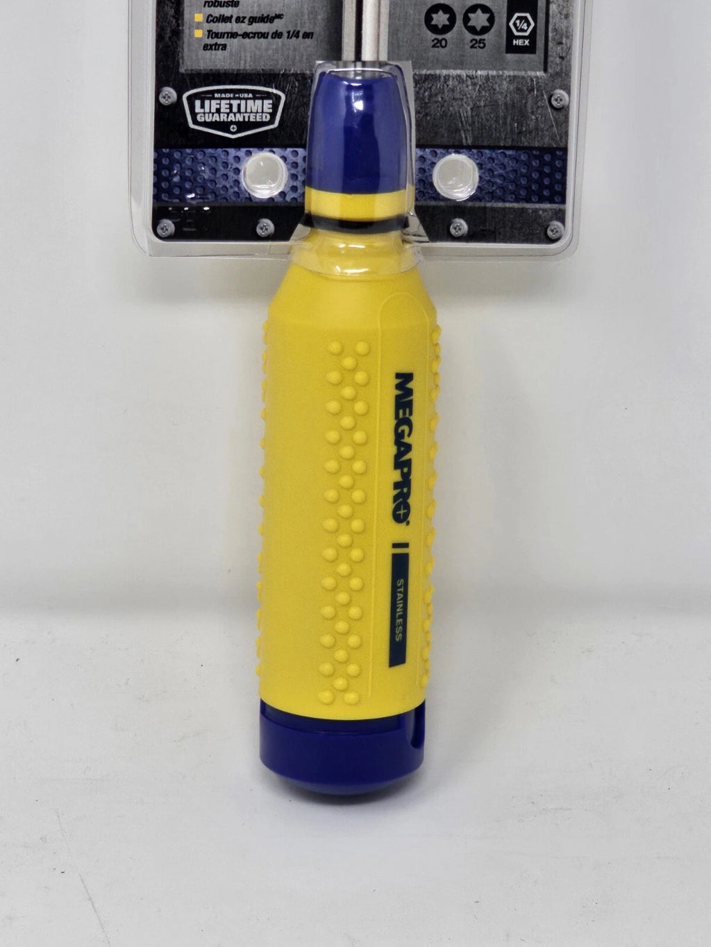 Megapro - 151SS-C  151SS 15-In-1 Stainless Steel Screw Driver in Yellow/Blue