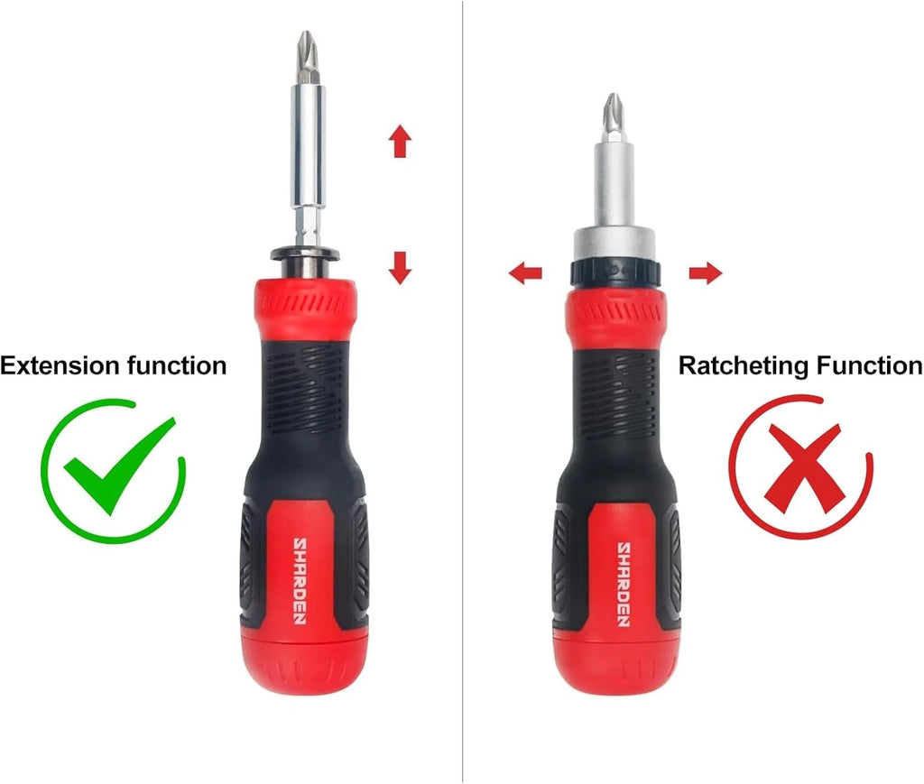 Multi Screwdriver 13-in-1 Screw Driver Adjustable Screwdriver Set Multitool A...