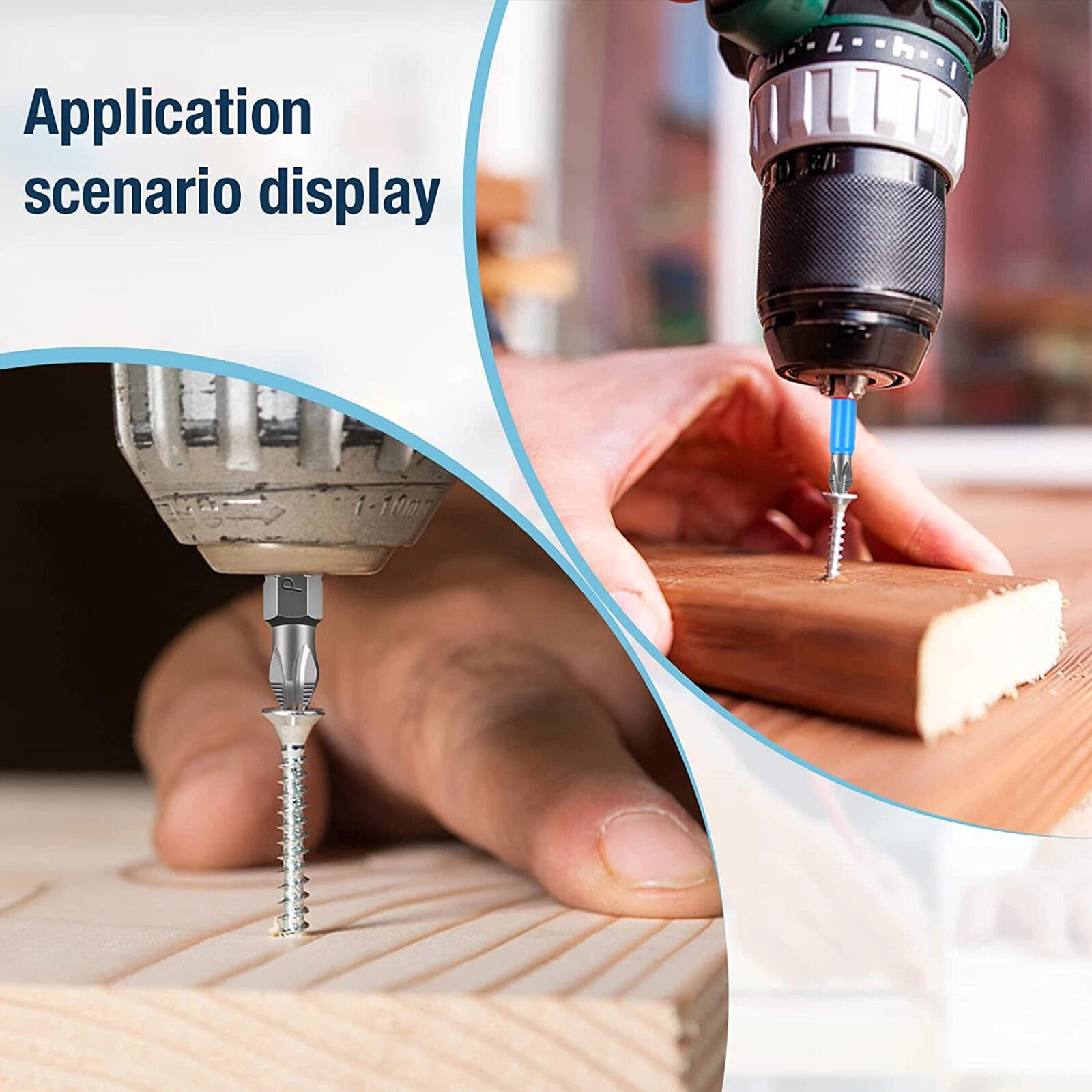 7/14X Magnetic screwdriver bit Bits set PH2 Anti-slip Hex Shank Screw Cross Head