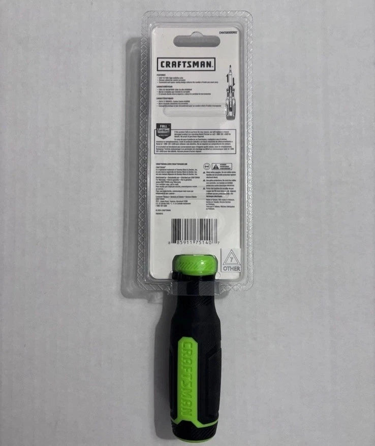 Craftsman HI-VIS 6-Piece Multi-Bit Screwdriver Tool Set CMHT68000NGZ (Lot of 2)