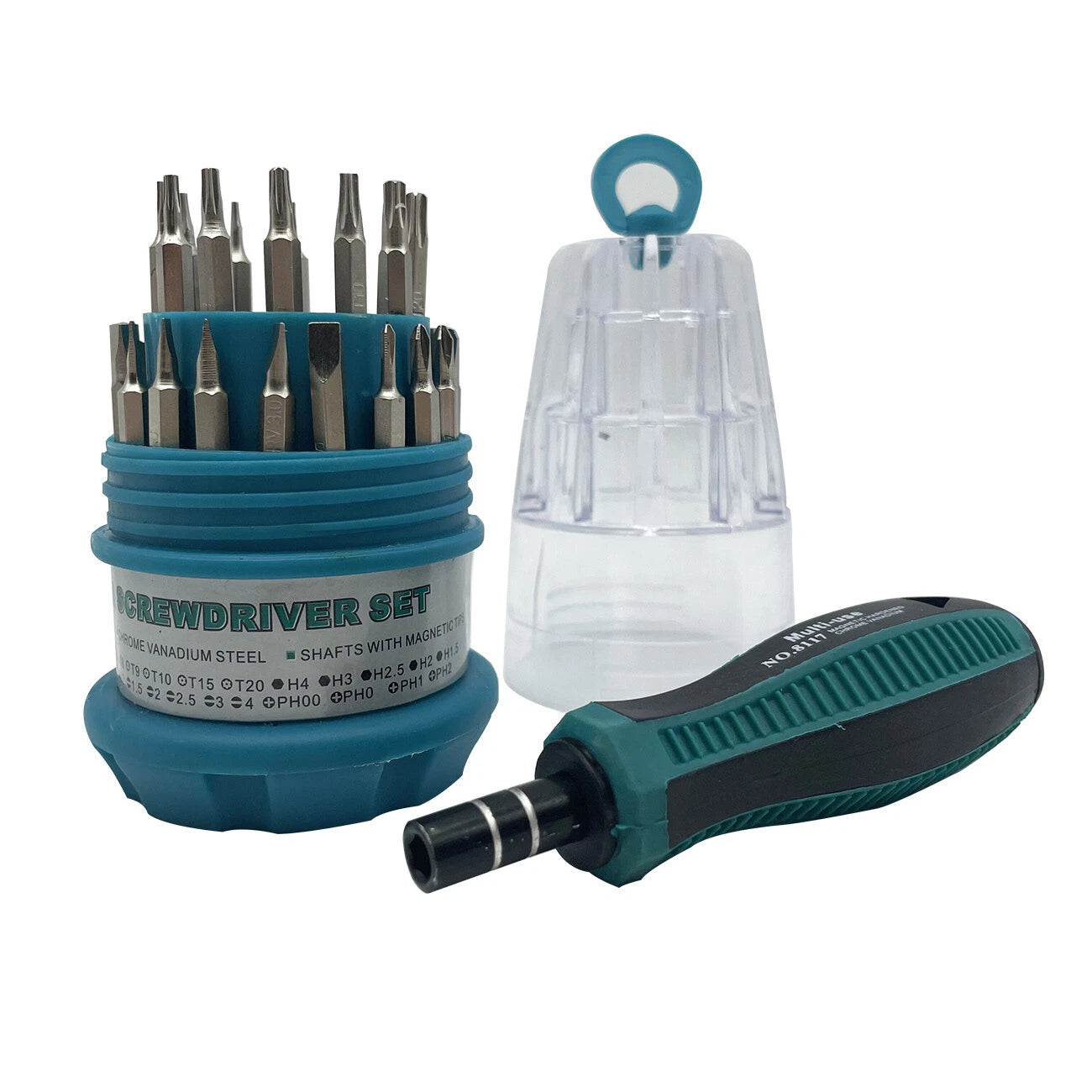 31 in 1 Screwdriver Set with Magnetic Tools for Hard Drive Precision Electronics